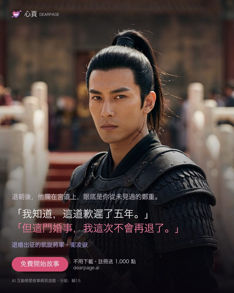 衛凌嶽:退婚出征的凱旋將軍